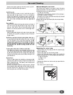 Предварительный просмотр 13 страницы Hotpoint SC88X Instructions For Installation And Use Manual