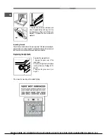 Предварительный просмотр 10 страницы Hotpoint SCL 08 EB Operating Instructions Manual