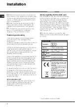 Предварительный просмотр 2 страницы Hotpoint SDL 510 Instruction Booklet