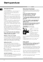 Предварительный просмотр 8 страницы Hotpoint SDL 510 Instruction Booklet