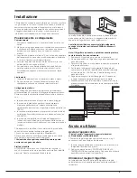 Предварительный просмотр 5 страницы Hotpoint SDS Series Operating Instructions Manual