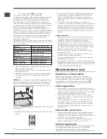 Preview for 6 page of Hotpoint SDS Series Operating Instructions Manual