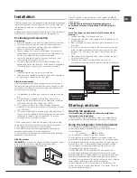 Предварительный просмотр 9 страницы Hotpoint SDS Series Operating Instructions Manual