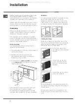 Предварительный просмотр 2 страницы Hotpoint SE1012X Operating Instructions Manual