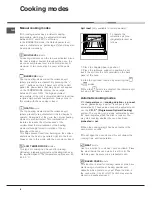 Предварительный просмотр 6 страницы Hotpoint SE1022X Operating Instructions Manual