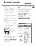 Предварительный просмотр 3 страницы Hotpoint SE1032X Operating Instructions Manual