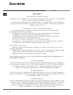 Предварительный просмотр 14 страницы Hotpoint SE61X Operating Instructions Manual