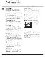 Preview for 6 page of Hotpoint SE89PG X Operating Instructions Manual