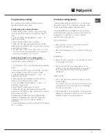 Preview for 7 page of Hotpoint SE89PG X Operating Instructions Manual