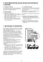 Предварительный просмотр 25 страницы Hotpoint SH8 1Q XRFD 1 Instructions For Use Manual