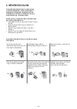 Предварительный просмотр 72 страницы Hotpoint SH8 1Q XRFD 1 Instructions For Use Manual