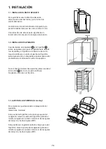 Предварительный просмотр 76 страницы Hotpoint SH8 2Q WRFD Instructions For Use Manual