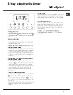 Preview for 5 page of Hotpoint SHL 532 X Operating Instructions Manual