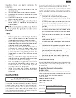 Предварительный просмотр 13 страницы Hotpoint SI E40 BA1 UK Operating Instructions Manual