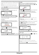 Предварительный просмотр 6 страницы Hotpoint SI6874SHIX Daily Reference Manual