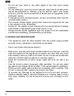 Preview for 8 page of Hotpoint SJ 15 UK Operating Instructions Manual