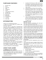 Preview for 9 page of Hotpoint SJ 15 UK Operating Instructions Manual