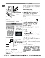 Предварительный просмотр 10 страницы Hotpoint SKA 89 P Operating Instructions Manual