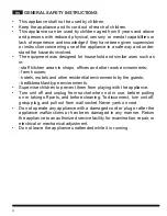 Preview for 4 page of Hotpoint SM S15 CAW UK Operating Instructions Manual