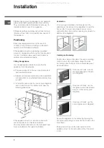 Предварительный просмотр 2 страницы Hotpoint SN56EX Operating Instructions Manual