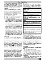 Предварительный просмотр 7 страницы Hotpoint ST52 Instructions For Installation And Use Manual