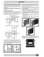 Предварительный просмотр 11 страницы Hotpoint ST52 Instructions For Installation And Use Manual