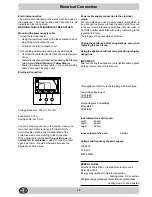 Предварительный просмотр 12 страницы Hotpoint ST52 Instructions For Installation And Use Manual