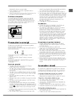 Preview for 17 page of Hotpoint STM 15xx xx Operating Instructions Manual