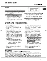 Preview for 11 page of Hotpoint SUTCD GREEN 9A1 Instruction Booklet