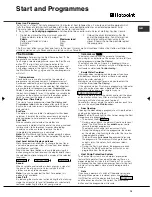 Preview for 15 page of Hotpoint SUTCD GREEN 9A1 Instruction Booklet