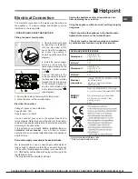 Предварительный просмотр 5 страницы Hotpoint SX 1038L P S Operating Instructions Manual