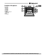 Предварительный просмотр 3 страницы Hotpoint SX 898 C 0 X Operating Instructions Manual