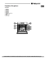 Предварительный просмотр 3 страницы Hotpoint SX1046S L P 0 X Operating Instructions Manual