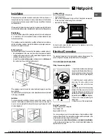 Предварительный просмотр 5 страницы Hotpoint SX1046S L P 0 X Operating Instructions Manual