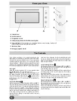 Предварительный просмотр 6 страницы Hotpoint SX995X Instructions For Installation And Use Manual