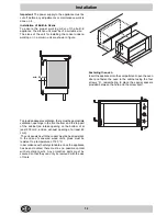 Предварительный просмотр 12 страницы Hotpoint SX995X Instructions For Installation And Use Manual