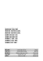 Предварительный просмотр 4 страницы Hotpoint SXBBC 930 IDI Instructions For Use Manual