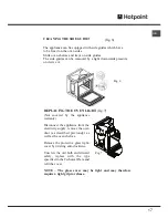 Предварительный просмотр 18 страницы Hotpoint SY23 Instructions For Installation And Use Manual