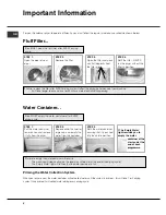 Предварительный просмотр 2 страницы Hotpoint TCAL 83 Instruction Booklet