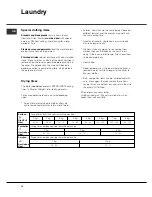 Предварительный просмотр 12 страницы Hotpoint TCAL 83 Instruction Booklet