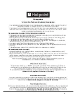 Предварительный просмотр 19 страницы Hotpoint TCAL 83 Instruction Booklet