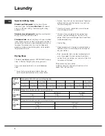 Предварительный просмотр 8 страницы Hotpoint TCAM 80 Instruction Booklet