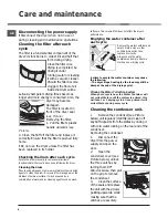 Preview for 6 page of Hotpoint TCD ET 77 Instruction Booklet