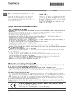 Preview for 16 page of Hotpoint TCD ET 77 Instruction Booklet