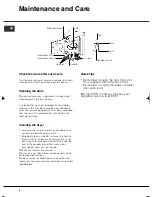 Preview for 6 page of Hotpoint TCD ET87 Instruction Booklet