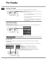 Предварительный просмотр 6 страницы Hotpoint TCD970 Instruction Booklet