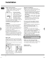 Preview for 2 page of Hotpoint TCF SM 87B Instruction Booklet