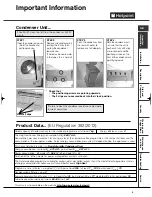 Preview for 3 page of Hotpoint TCFM 70C Futura Instruction Booklet