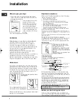 Preview for 4 page of Hotpoint TCFM 70C Futura Instruction Booklet