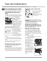 Предварительный просмотр 6 страницы Hotpoint TCFS 835B Instruction Booklet